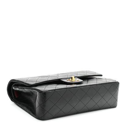 Chanel Lambskin Quilted Medium Double Flap Black 4 of 11