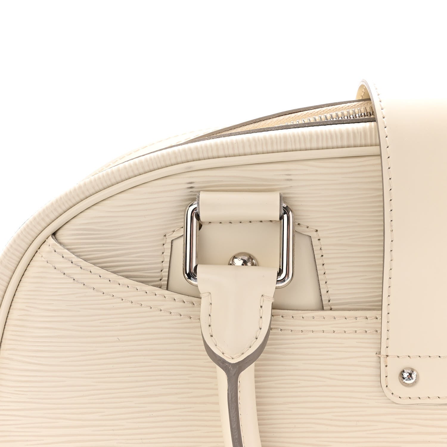 Louis Vuitton Epi Bowling Montaigne GM Ivory 10 of 12