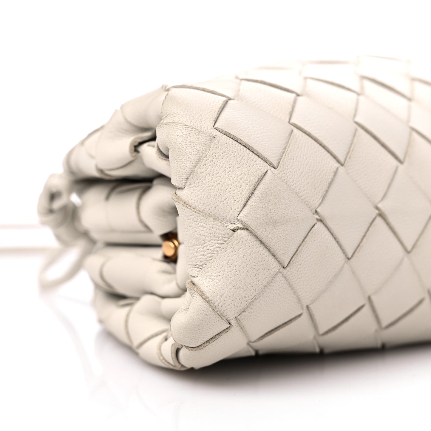 Nappa Intrecciato The Mini Pouch Chalk