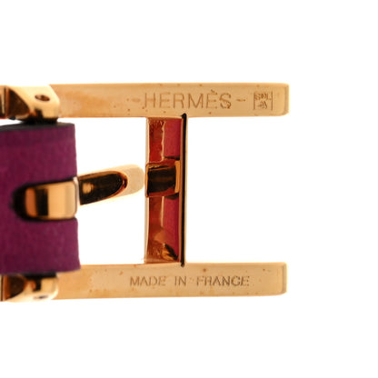 Hermes Swift Behapi Double Tour Bracelet T3 Anemone Tosca 4 of 5
