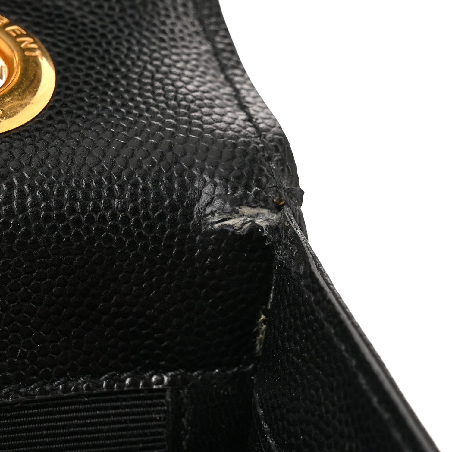 Saint Laurent Grain De Poudre Matelasse Chevron Large Monogram Satchel Black 13 of 14