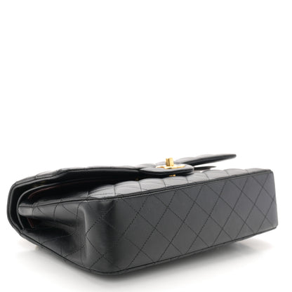 Chanel Lambskin Quilted Medium Double Flap Black 4 of 11