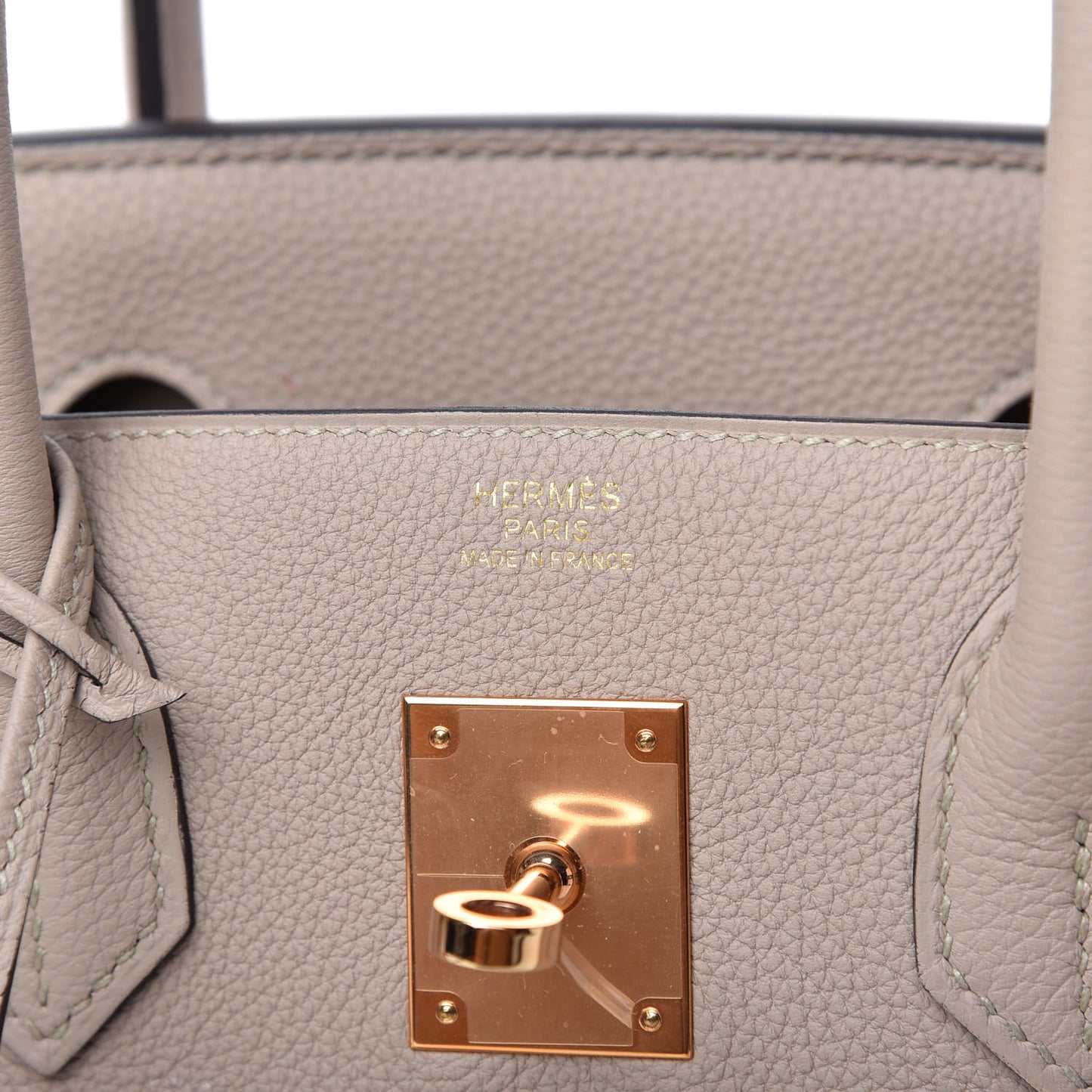 Togo Birkin 30 Gris Tourterelle