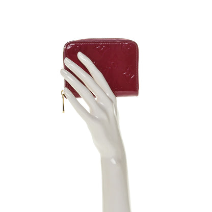 Louis Vuitton Vernis Zippy Coin Purse Magenta 2 of 6