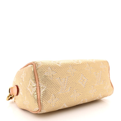 Louis Vuitton Monoglam Nano Speedy Beige 4 of 11