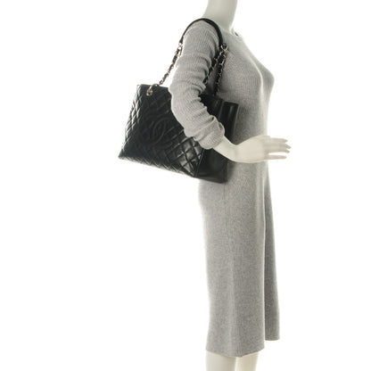 Chanel Caviar Quilted Grand Shopping Tote GST Black 2 of 7