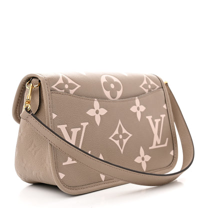 Louis Vuitton Empreinte Monogram Giant Diane Tourterelle Creme 3 of 10