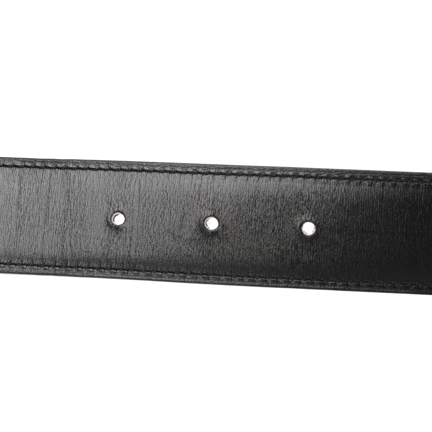 Hermes Box Togo 24mm Mini H Belt 75 30 Black Gold 4 of 6