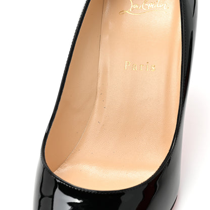 Christian Louboutin Patent Pigalle Follies 85 Pumps 40 Black 10 of 11