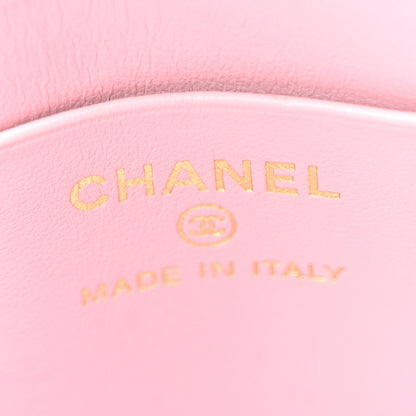 Chanel Caviar Quilted Clutch with Chain Pink 6 of 10
