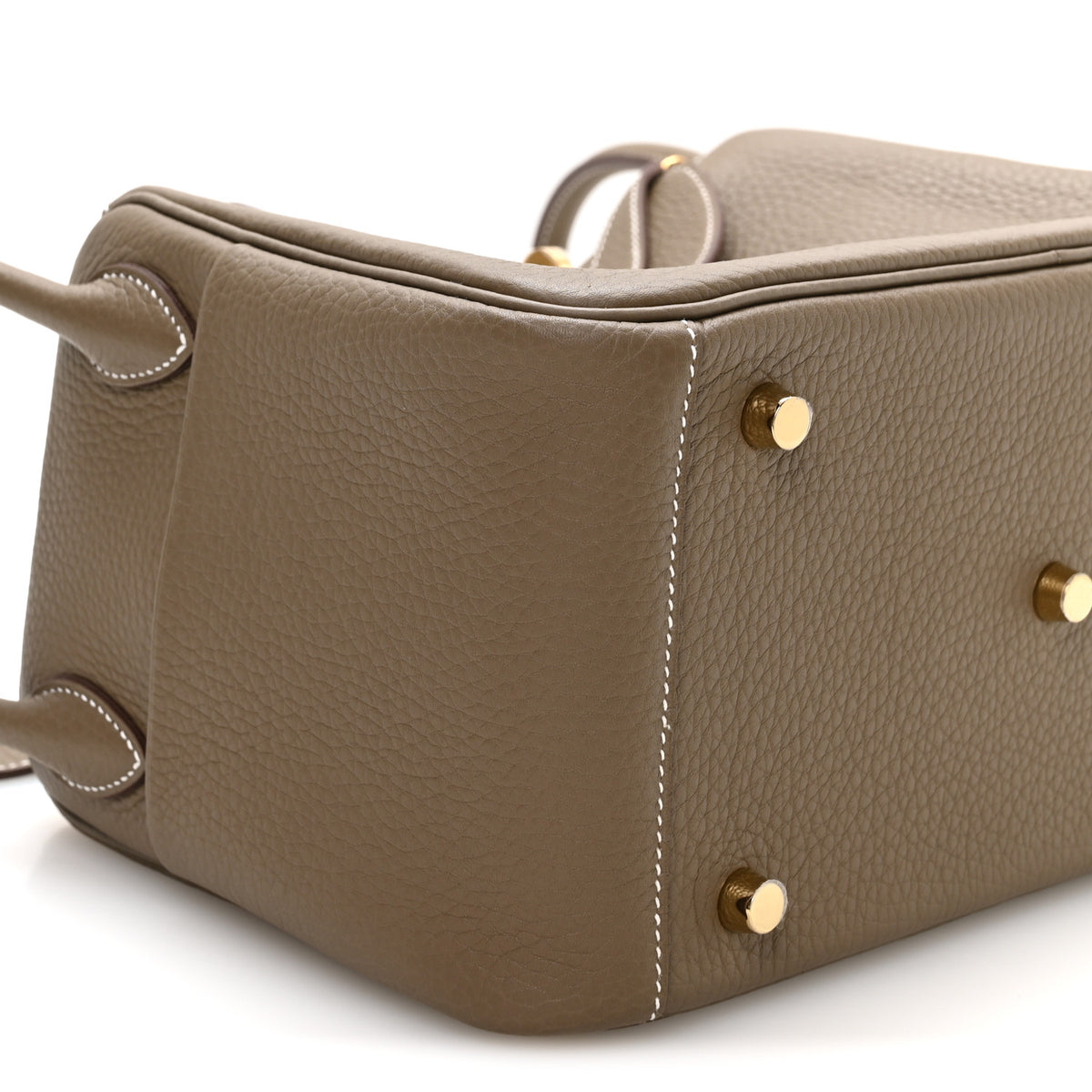 Hermes Taurillon Clemence Lindy 26 Etoupe 8 of 10