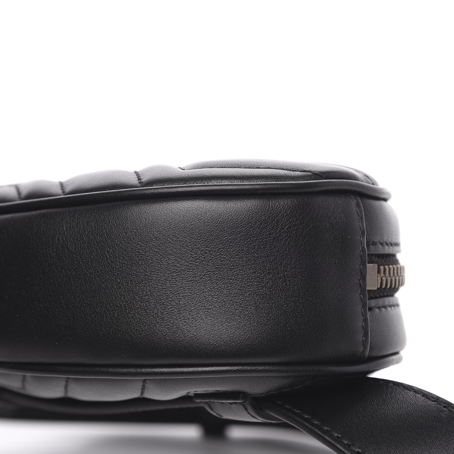Calfskin Matelasse GG Marmont Belt Bag 75 30 Black