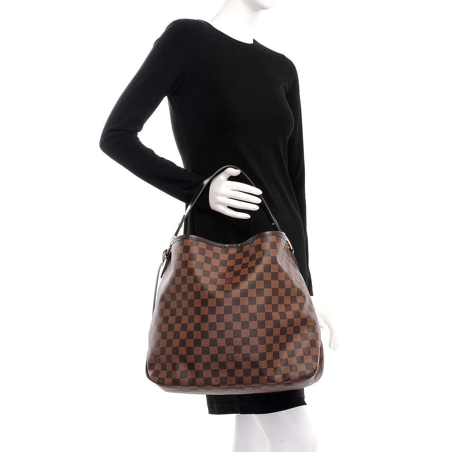 Louis Vuitton Damier Ebene Delightful MM 2 of 7
