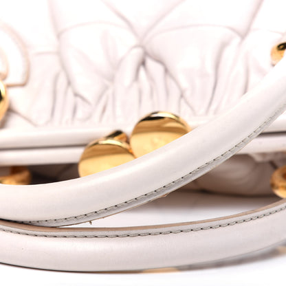 Marc Jacobs Calfskin Quilted Stam White 31 of 37