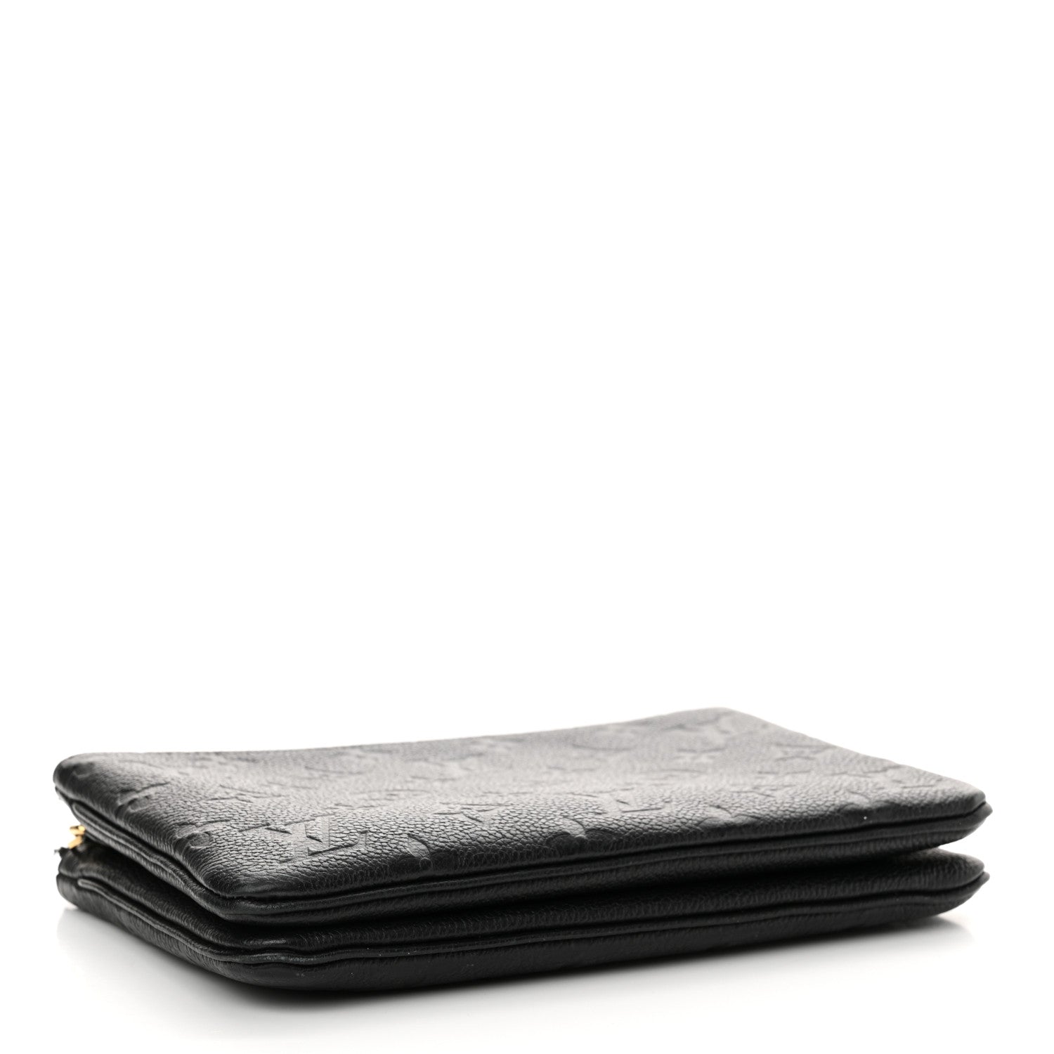 Louis Vuitton Empreinte Double Zip Pochette Black 4 of 14