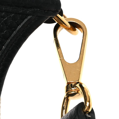 Hermes Taurillon Clemence Evelyne TPM Black 12 of 12