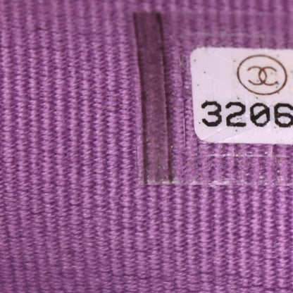 Chanel Lambskin Quilted CC In Love Heart Clutch With Chain Purple 7 of 10