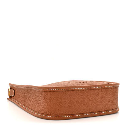 Hermes Taurillon Clemence Evelyne TPM Gold 4 of 10