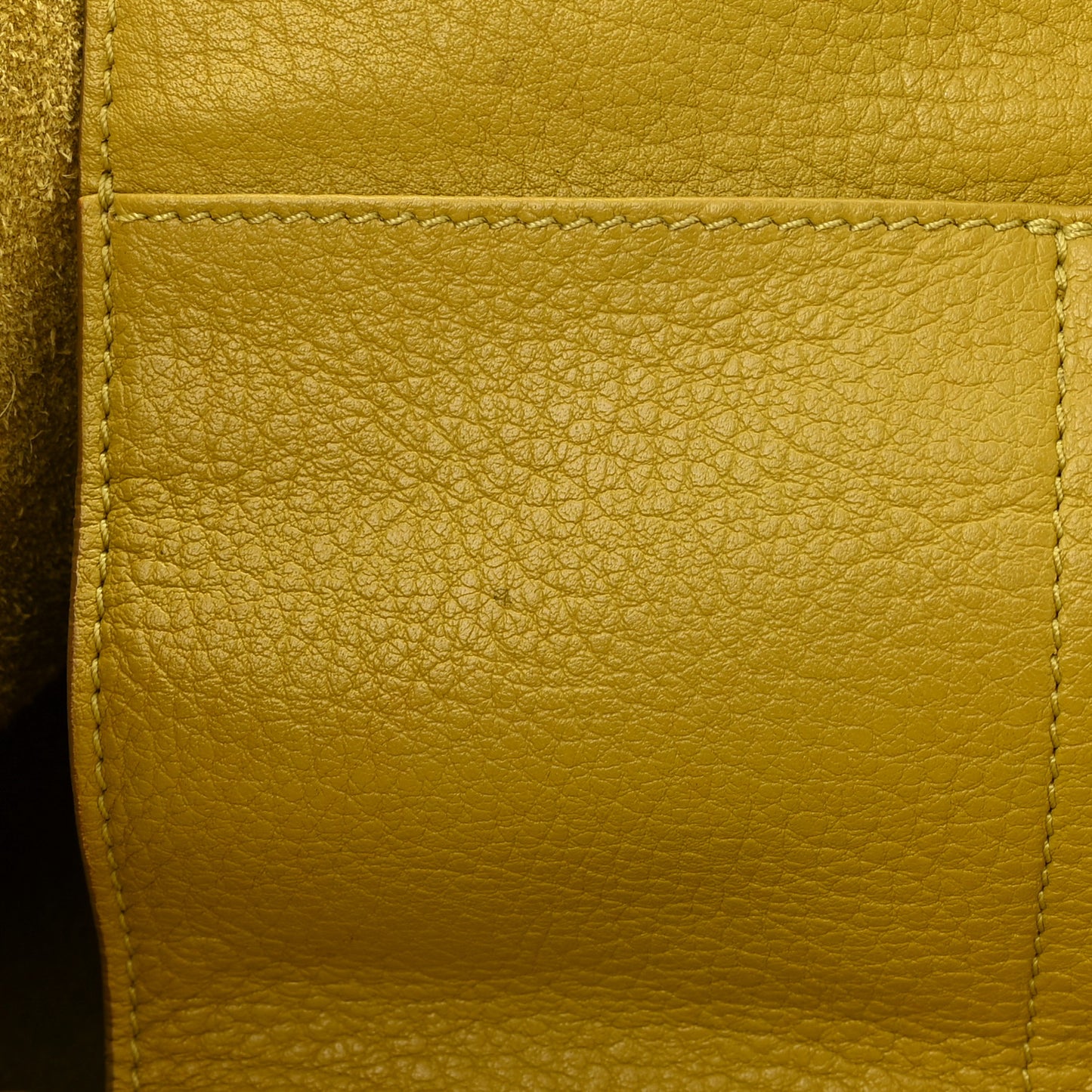 Crisped Calfskin Mini Tie Knot Tote Chartreuse