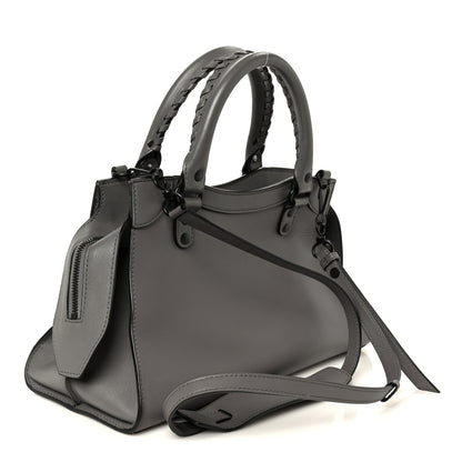 Balenciaga Smooth Calfskin Neo Classic Black Hardware S City Dark Grey 3 of 10