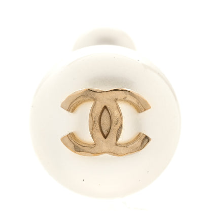 Chanel Pearl CC Chain Drop Earrings Gold 4 of 7