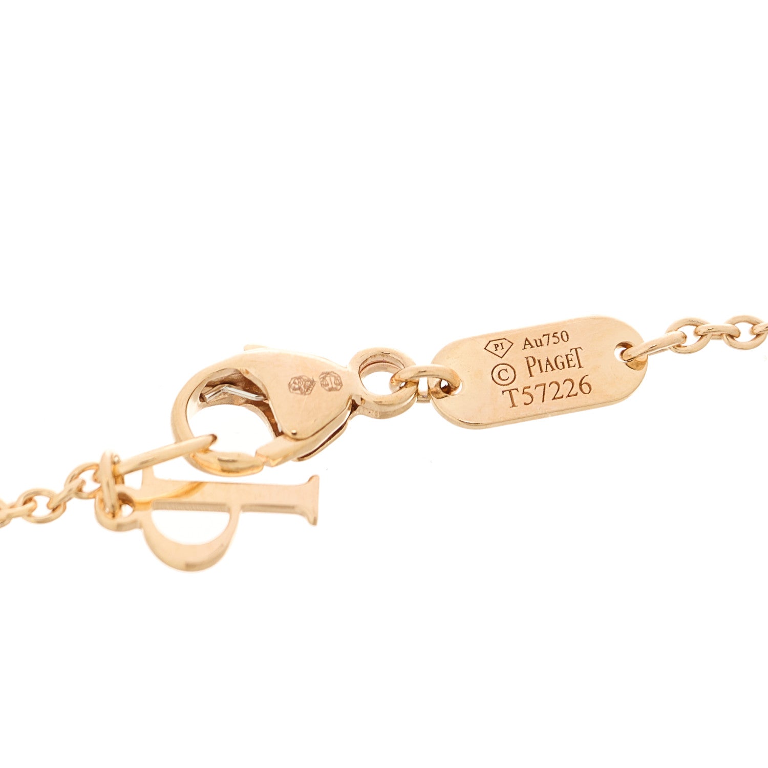 Piaget 18K Rose Gold Turquoise Diamond Possession Bracelet 3 of 4