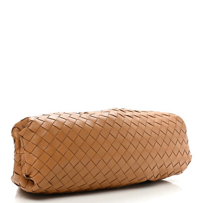 Bottega Veneta Nappa Maxi Intrecciato The Pouch Oversized Clutch Caramel 4 of 9