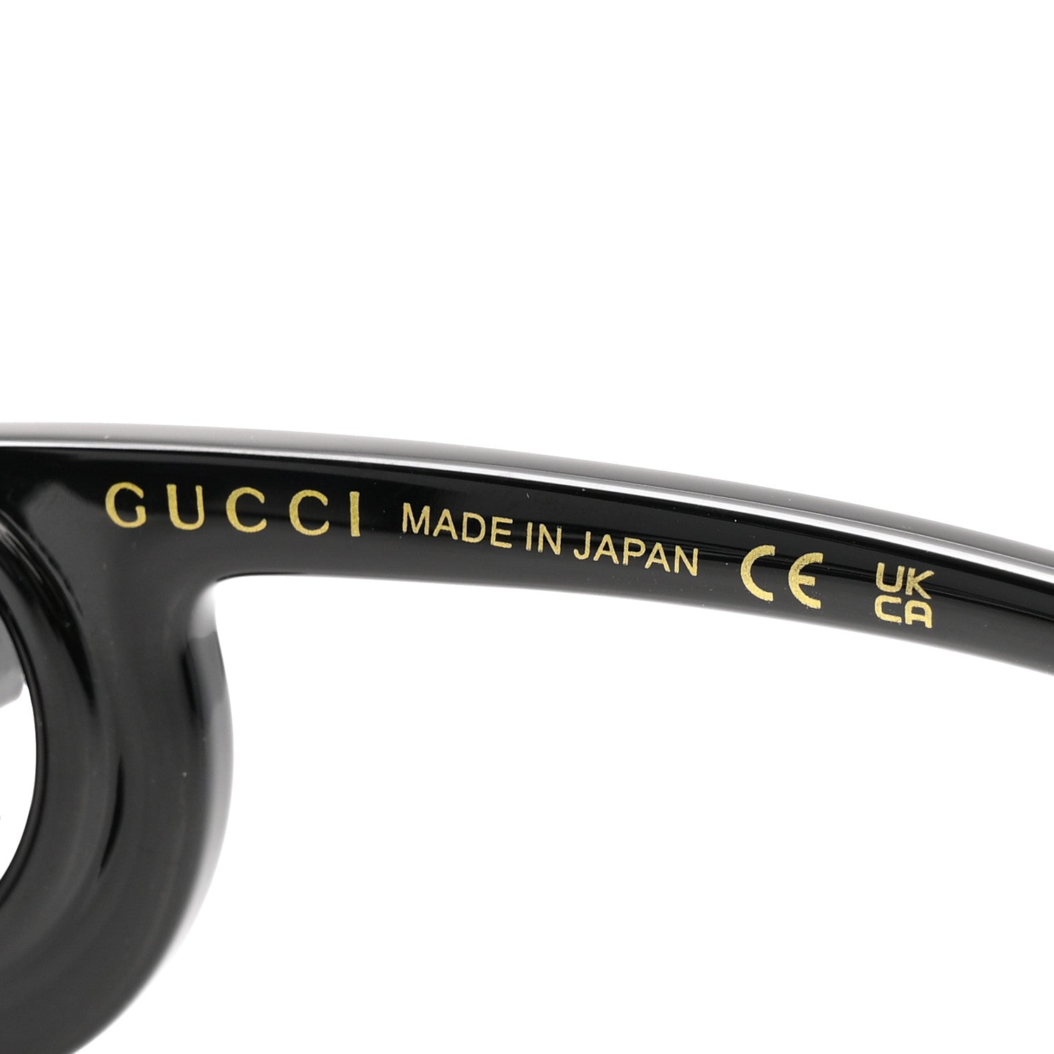 Gucci Acetate Rectangle Frame Sunglasses GG1326S Black 5 of 8