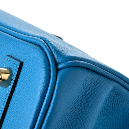 Hermes Epsom Birkin 30 Bleu Zanzibar 38 of 43