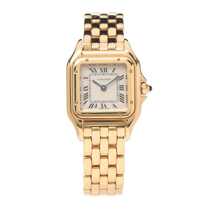 Cartier 18K Yellow Gold 22mm Panthere Quartz Watch 1 of 5