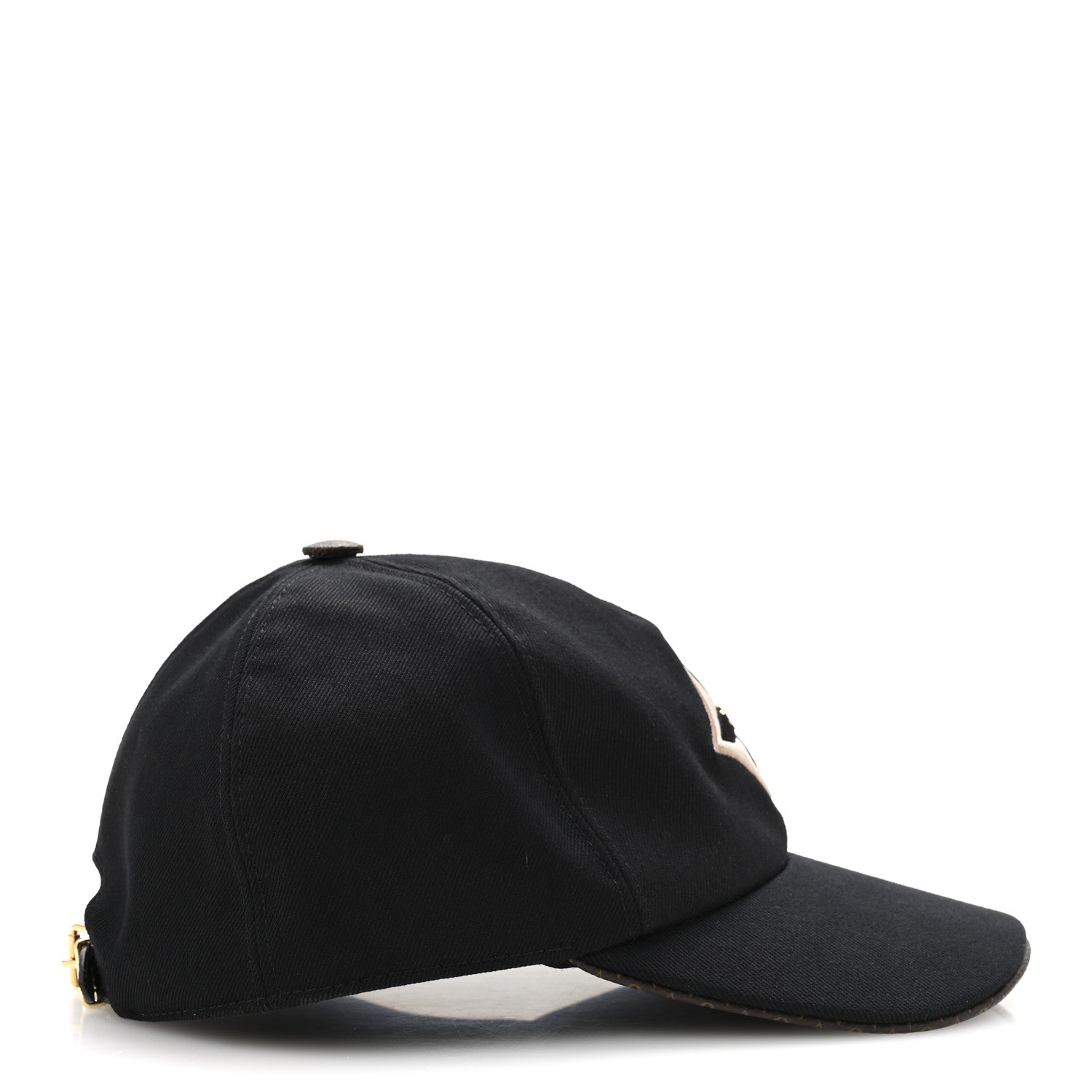 Louis Vuitton Monogram Cotton Jacquard Embroidered LV Day L Cap Black 6 of 10