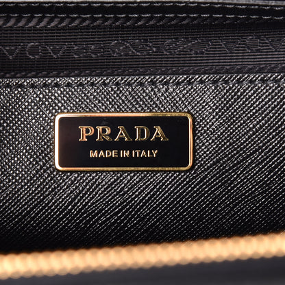 Prada Saffiano Medium Galleria Double Zip Tote Black 8 of 11