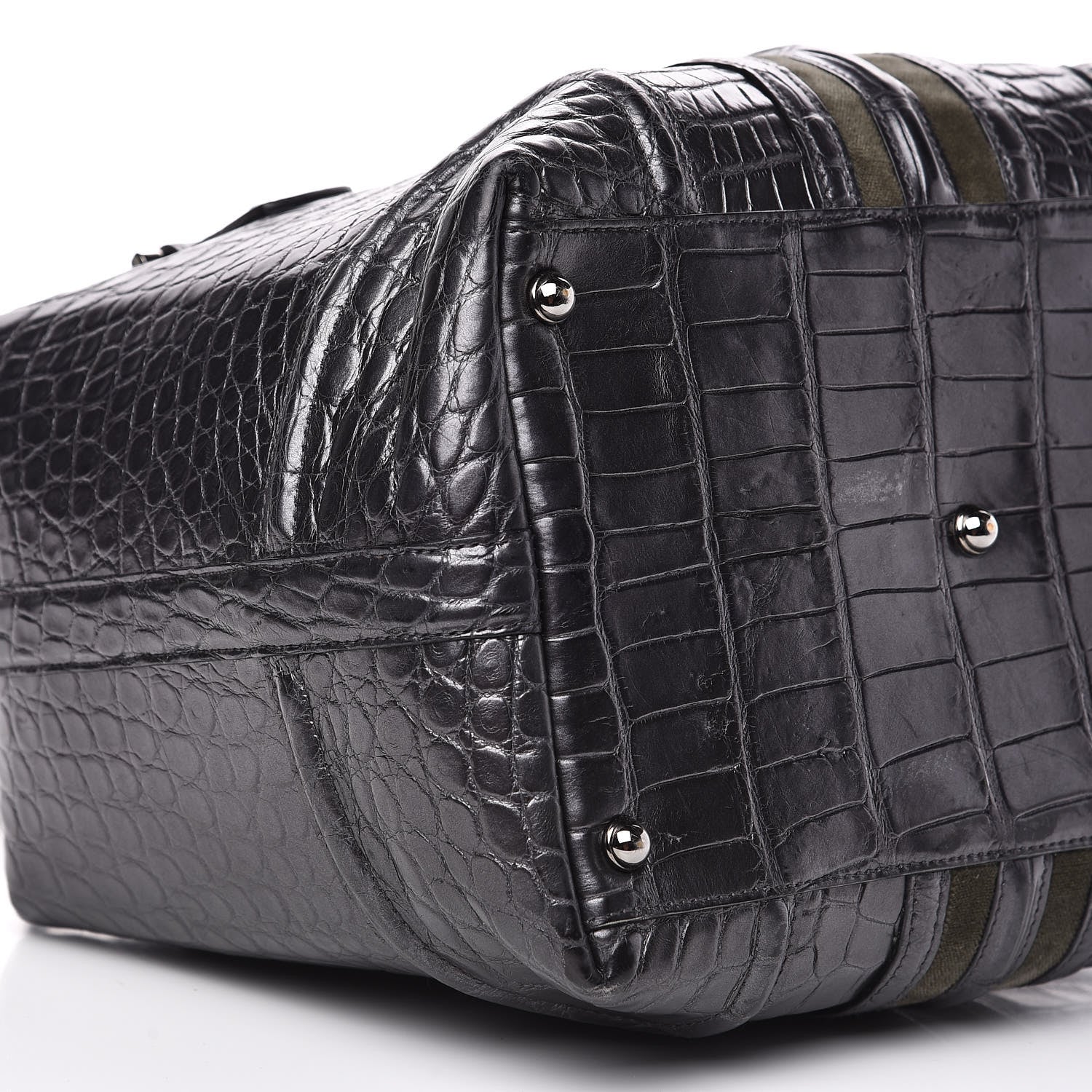 Gucci Crocodile Treasure Boston 8 of 12