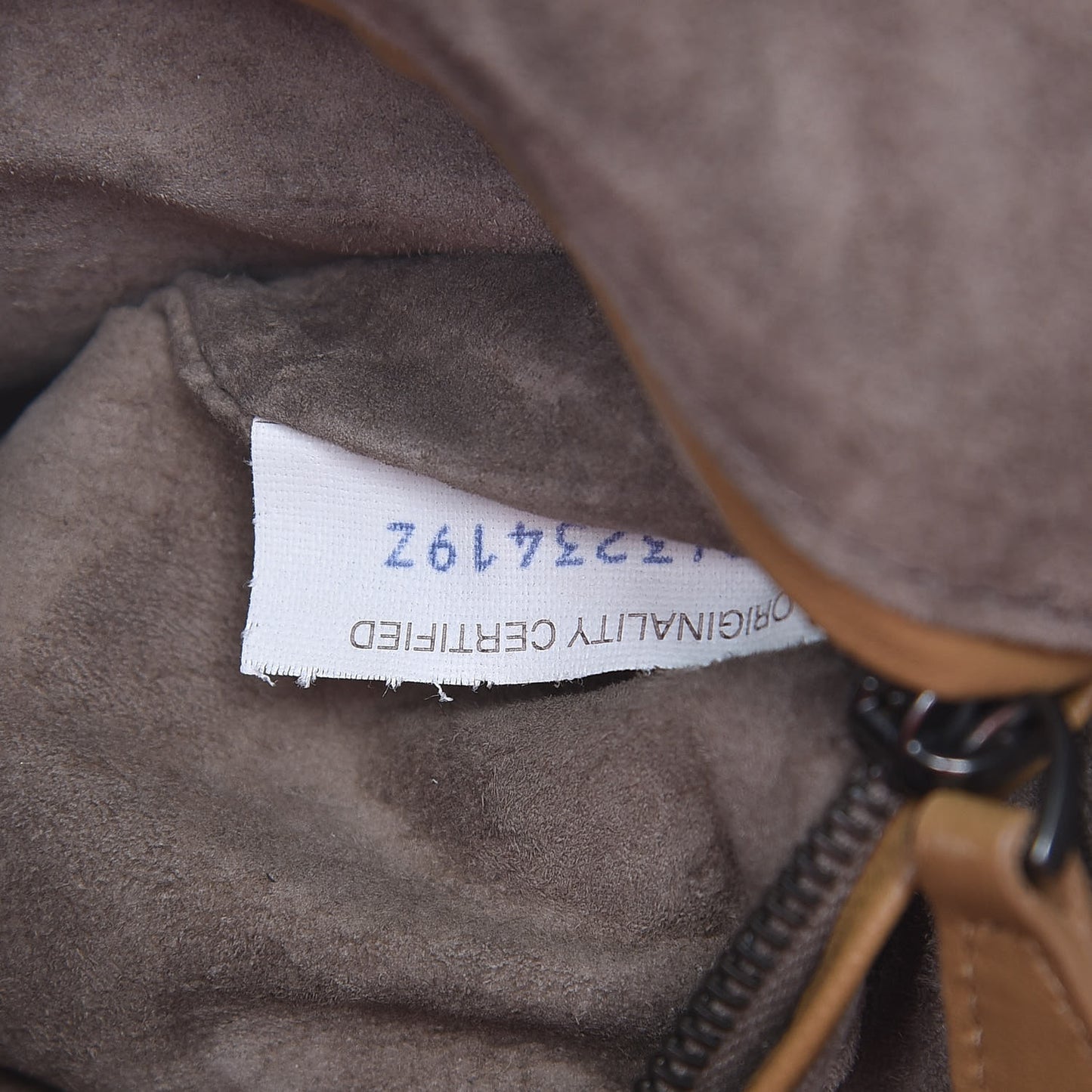 Nappa Intrecciato Pillow Crossbody Messenger Camel