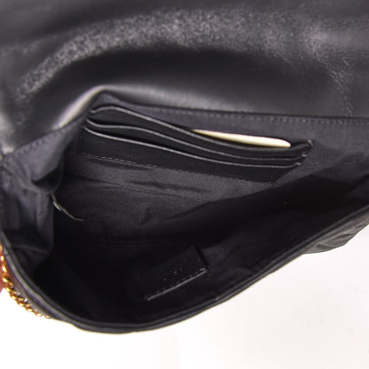 Fendi Nappa FF 1974 Embossed Mini Baguette Black 7 of 10