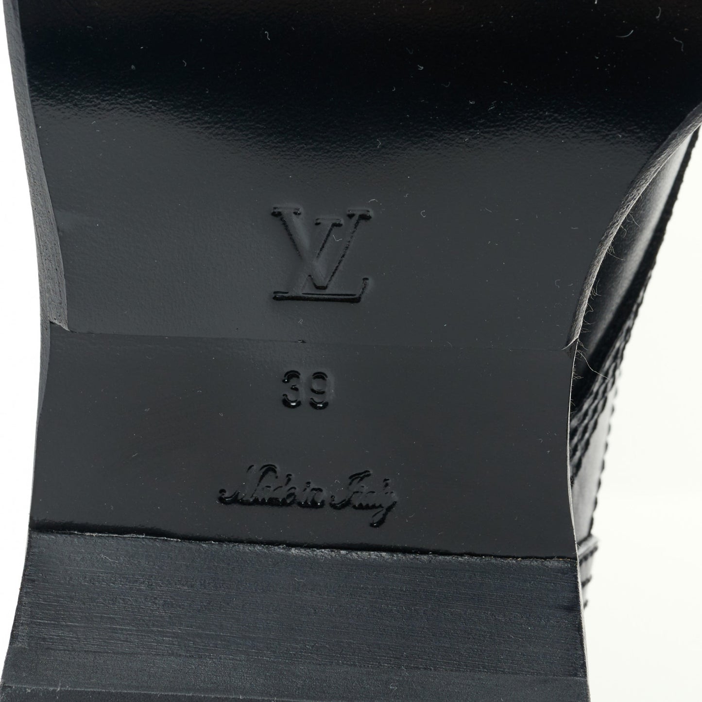 Calfskin Metropolis Flat Ranger Boots 39 Black