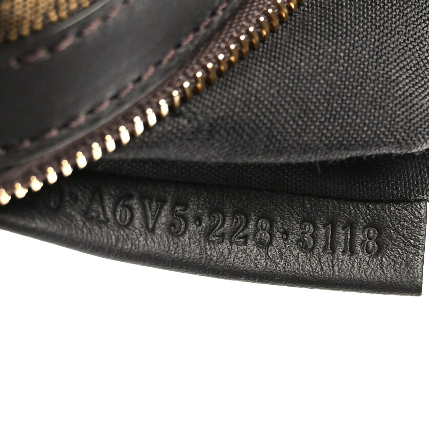 Fendi Fabric Jacquard FF 1974 Medium Baguette Tobacco Moro Black 7 of 9