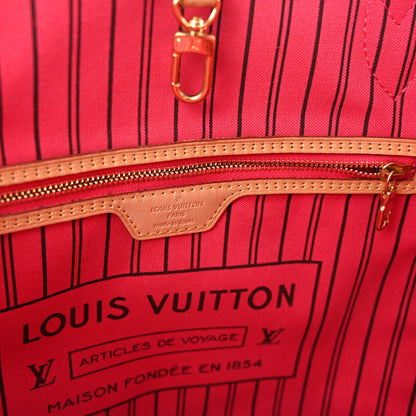 Louis Vuitton Monogram Bay Neverfull MM Rose Ballerine Poppy 7 of 10
