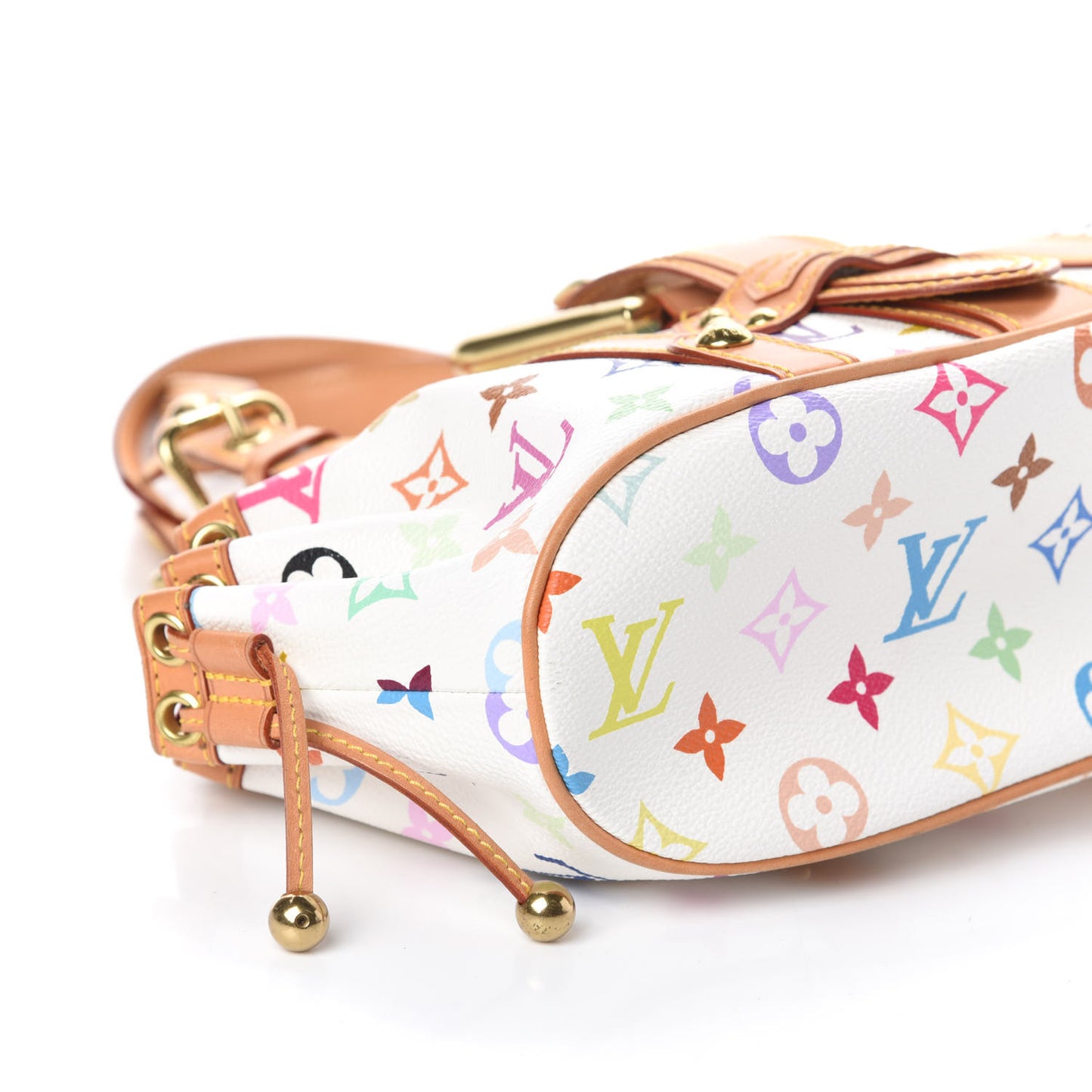Monogram Multicolor Theda GM White