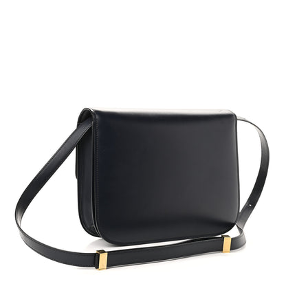 Celine Box Calfskin Medium Classic Box Flap Bag Navy 2 of 10