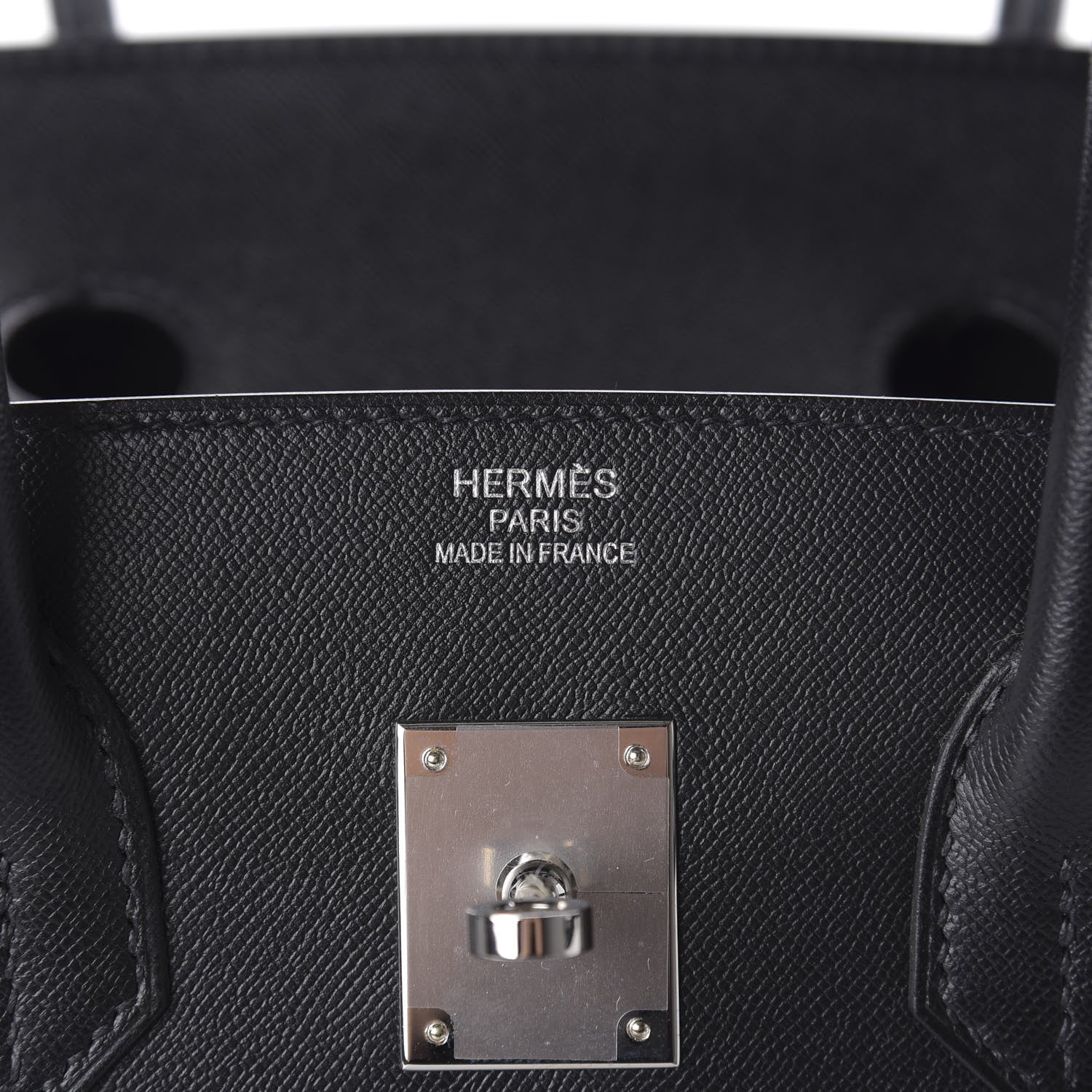 Hermes Madame Calfskin Birkin Sellier 35 Black 9 of 11