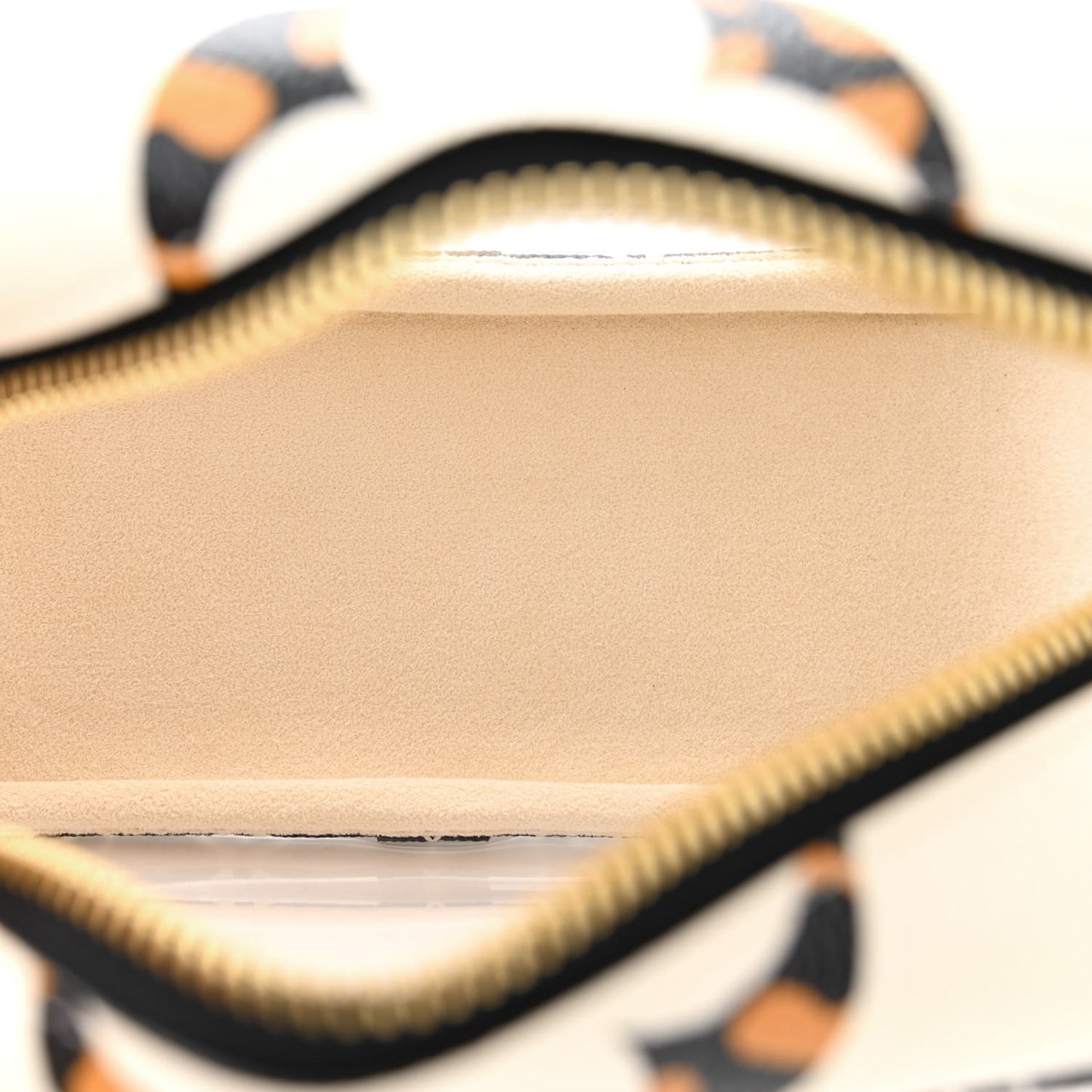 Monogram Giant Jungle Beach Pouch Ivory