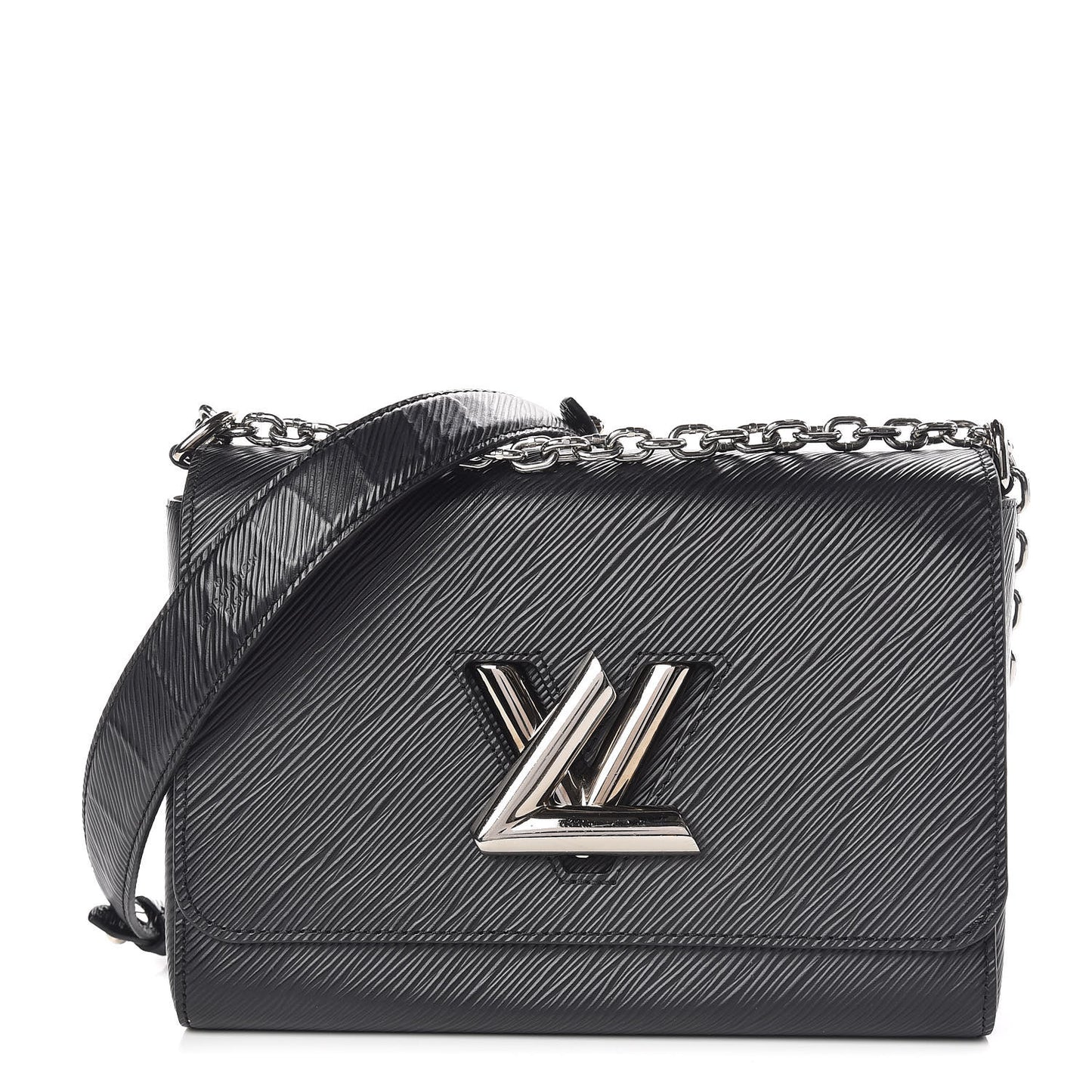 Epi Twist Shoulder Bag MM Black