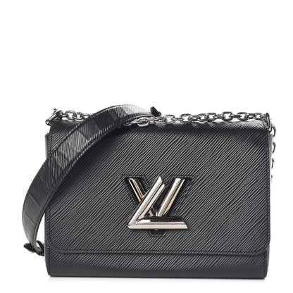 Louis Vuitton Epi Twist Shoulder Bag MM Black 1 of 12