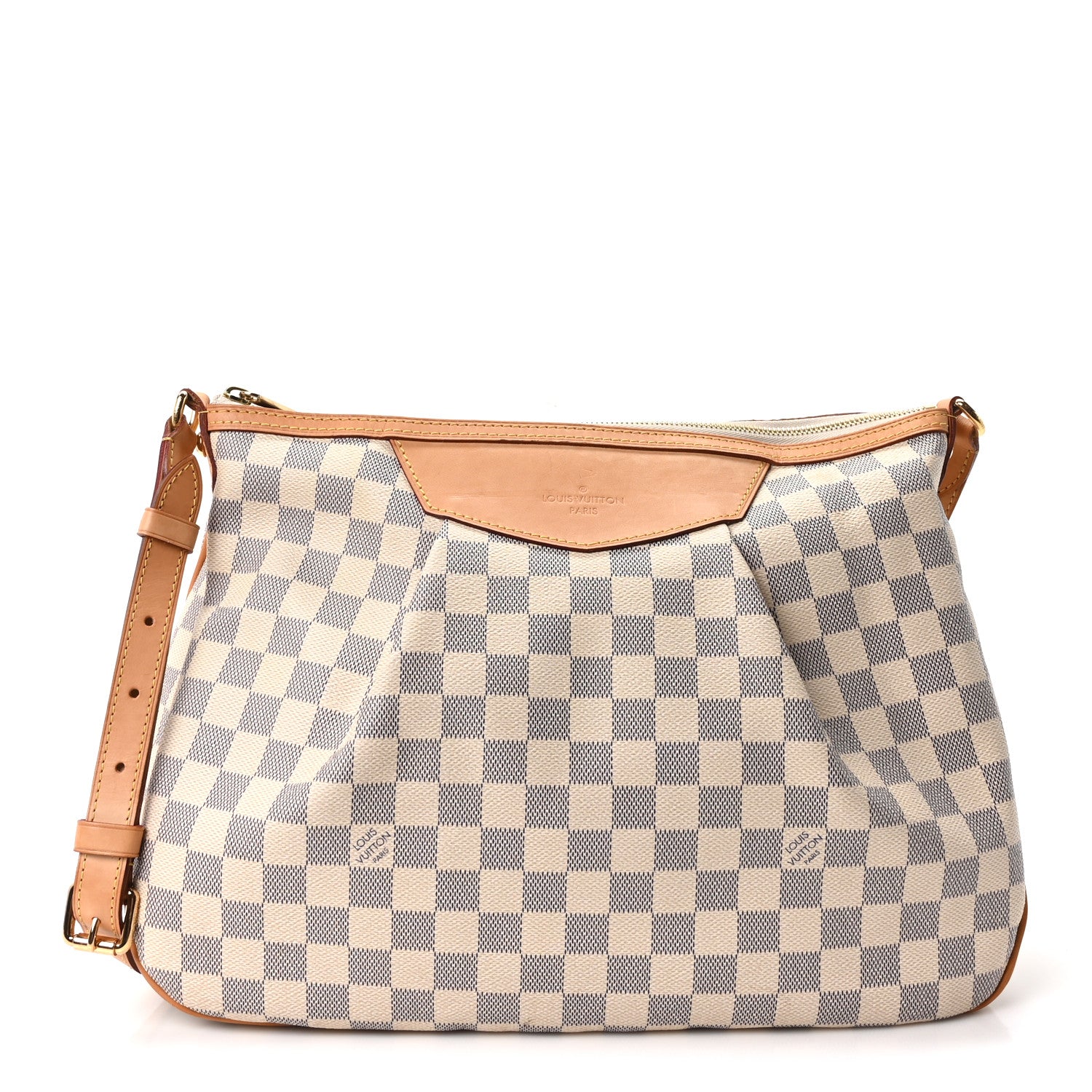 Louis Vuitton Damier Azur Siracusa MM 1 of 9