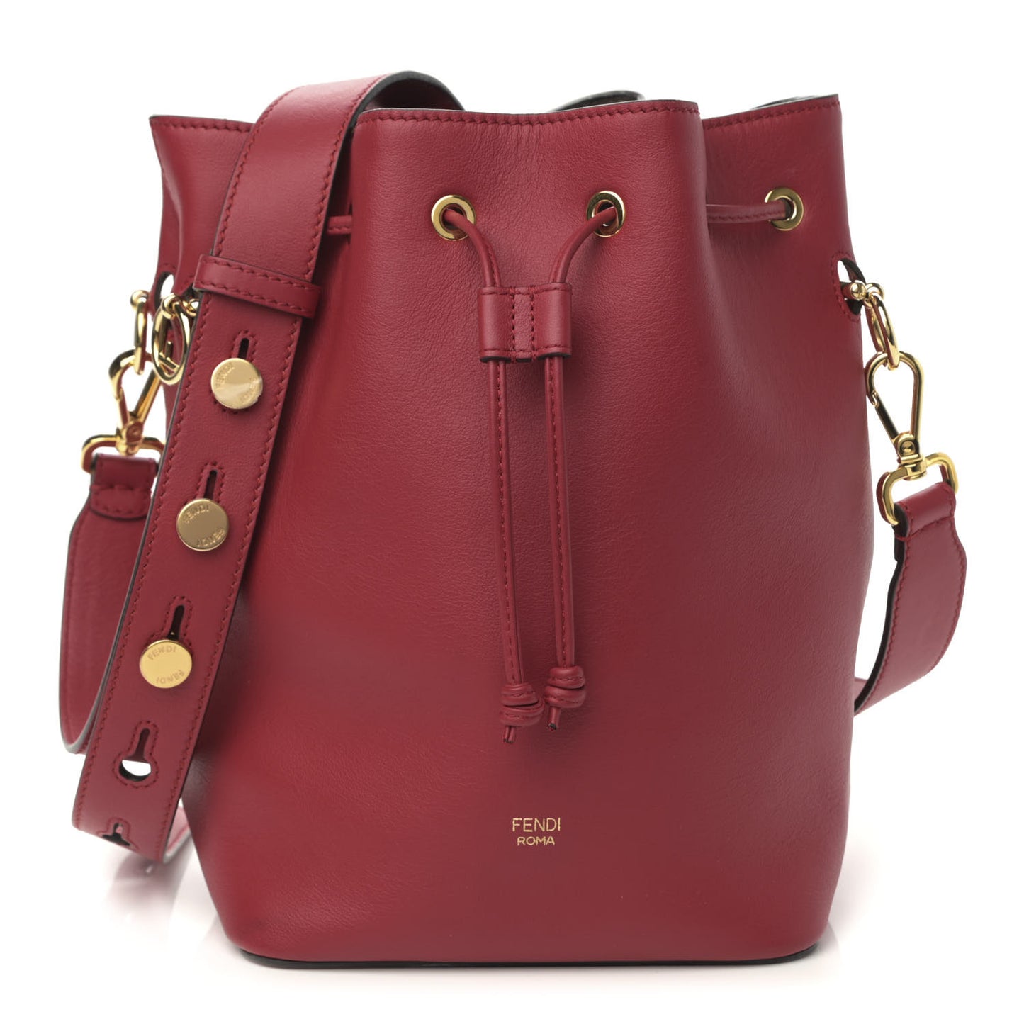 Vitello Grace Matte F is Fendi Grande Mon Tresor Bucket Bag Fragola