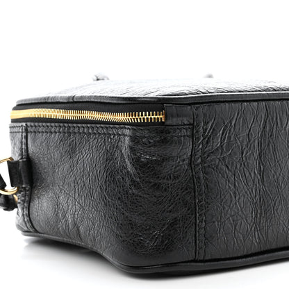 Balenciaga Agneau S Blanket Square Tote Black 8 of 9