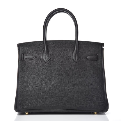 Hermes Togo Birkin 30 Black 4 of 33