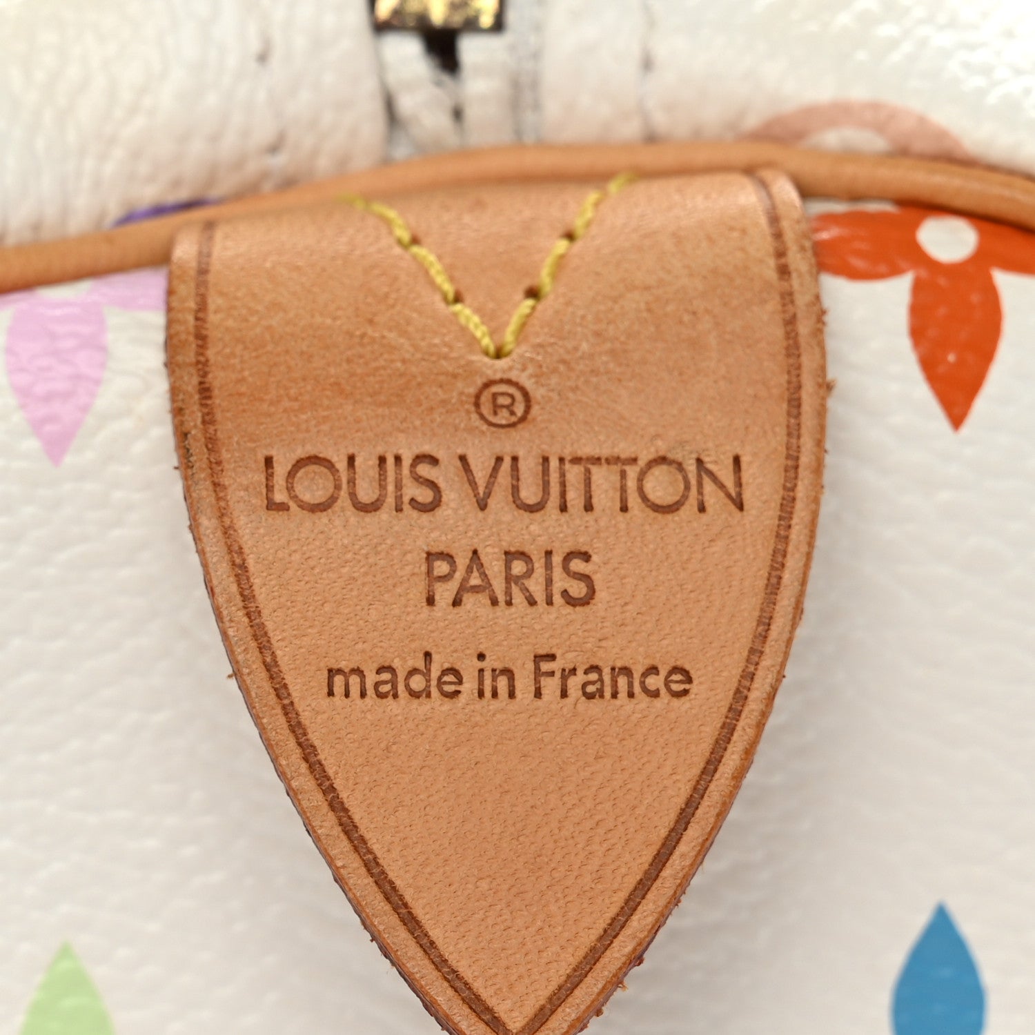 Louis Vuitton Monogram Multicolor Speedy 30 White 7 of 10