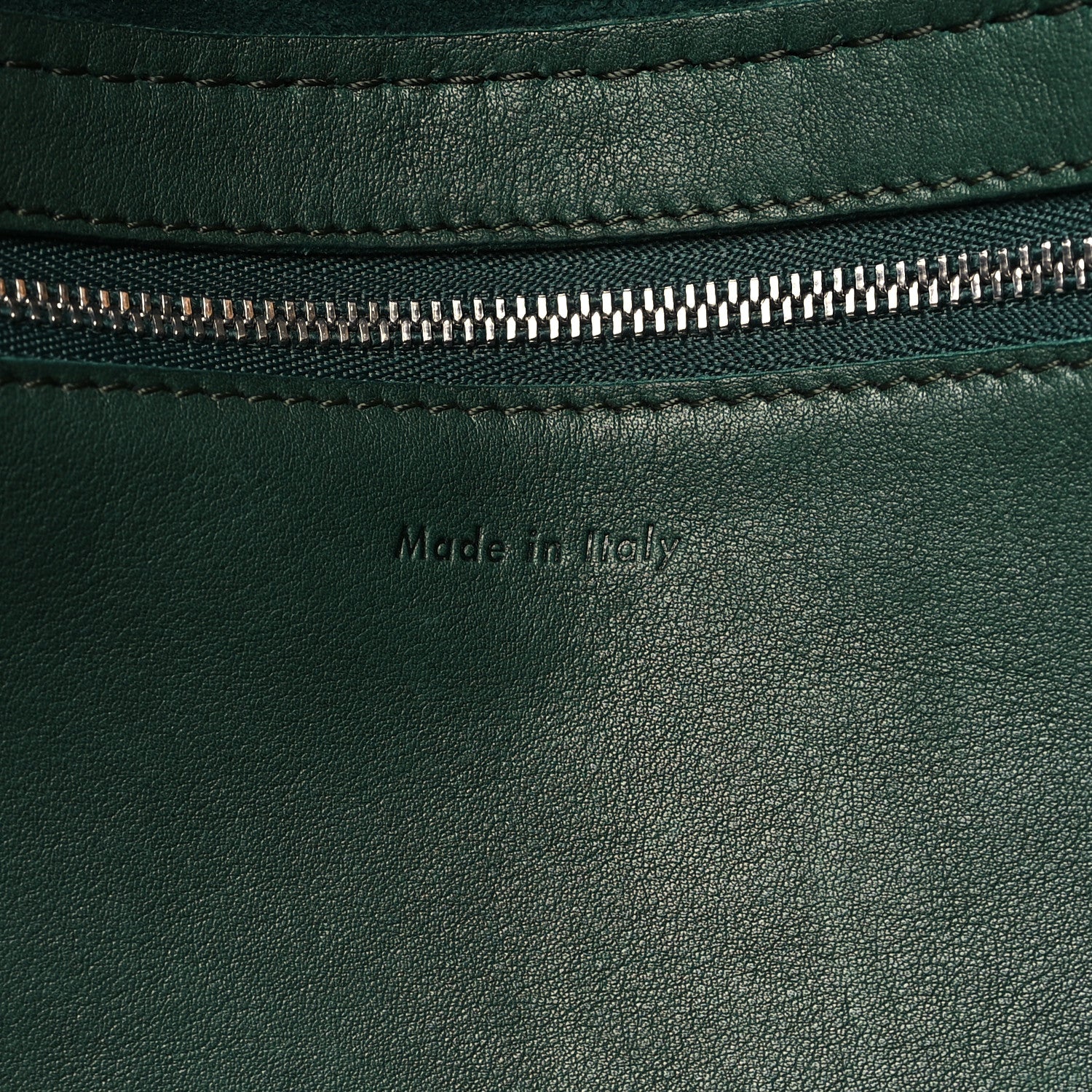 Celine Smooth Calfskin Medium Big Bag Green 6 of 9